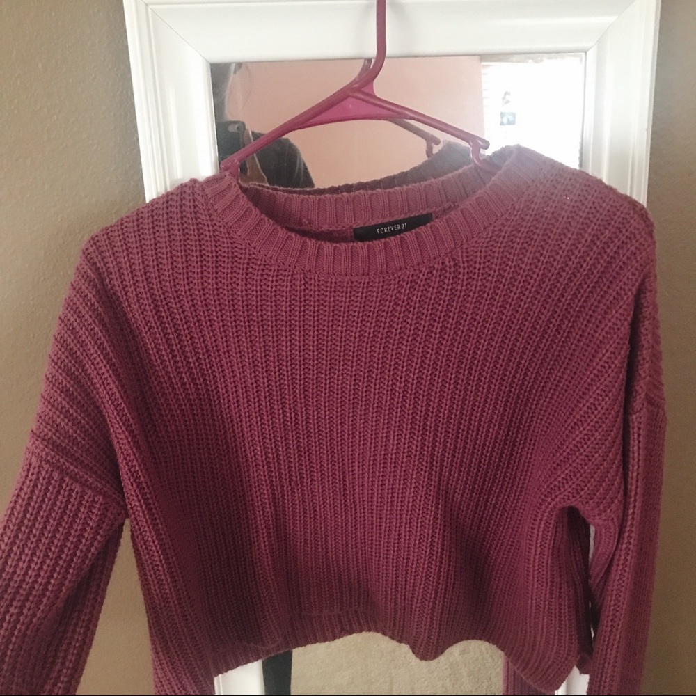 Knit Crop Sweater